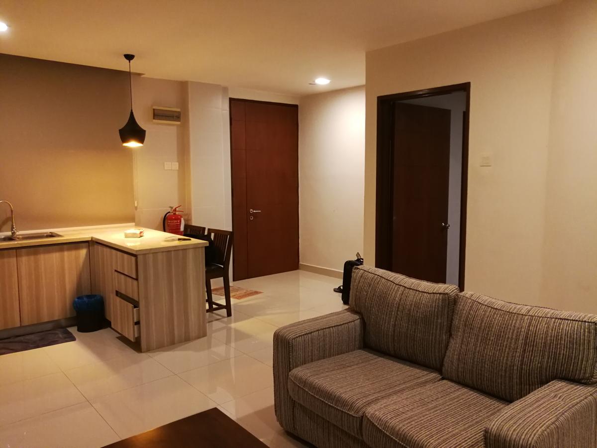 Studio At Samsuria Beach Resort Kampung Sungai Ular Eksteriør bilde
